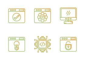 Web Development Vector Icon Set