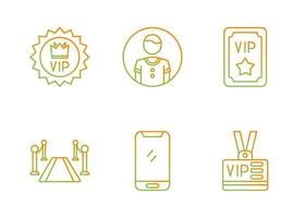 Membership Vector Icon Set