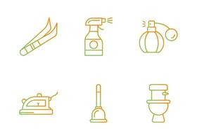 Hygiene Routine Vector Icon Set