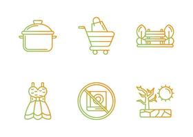 Poverty Vector Icon Set