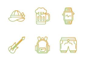 Youth Vector Icon Set