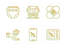 Accessibility Vector Icon Set