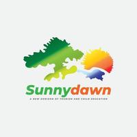 Tourism and Child Education Logo vector