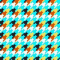 seamless pattern geometric hounds tooth pattern vector