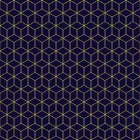 Abstract geometric pattern polygon lines, rhombuses A seamless vector background. black and gold texture