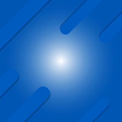 Vector blue shape 3d abstract minimal background