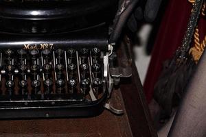 old typewriter keys photo