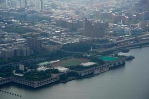 new york city manhattan helicopter tour aerial cityscape photo