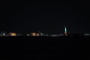 new york city night view from dumbo photo