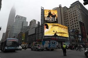 NEW YORK - USA  MAY 4 2019 - Times square full of people photo