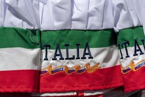 gorro de chef bandera italiana foto