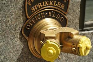 new york building fire sprinkler photo