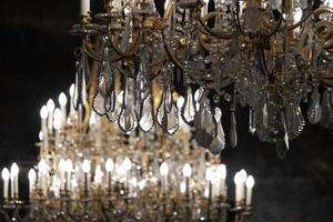 Liberty style luxury chandelier lamp light photo