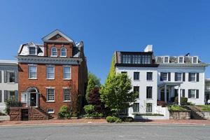 georgetown dc washington houses photo