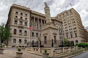 Baltimore Battle Monument at Courthouse Clarence Mitchell Jr photo