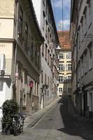 vista de edificios históricos de graz austria foto