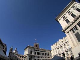 Genoa ducal palace columns photo