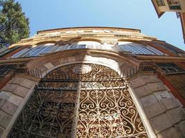 genoa historic palace and buildings in old town photo