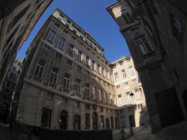 giustiniani palace genoa historic palace and buildings in old town photo