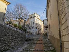 veroli medieval village lazio frosinone view photo