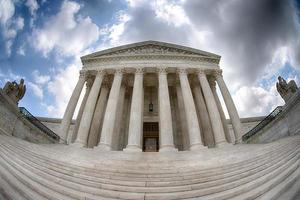 Supreme Court building in Washington dc detail photo