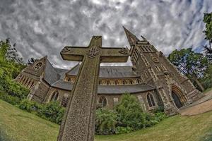 rading inglaterra cristo iglesia gótico foto