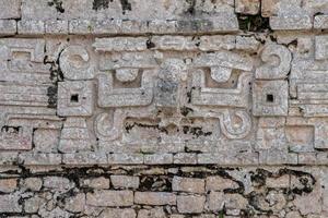 Chichen Itza Mexico pyramid view detail photo