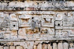 Chichen Itza Mexico pyramid view detail photo