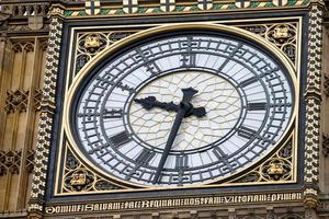 london tower big ben detail photo