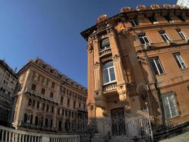 genoa xx september street buildings photo