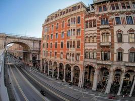 genoa xx september street buildings photo