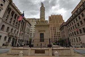 Baltimore Battle Monument at Courthouse Clarence Mitchell Jr photo