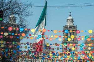 ciudad de méxico, méxico - 9 de febrero de 2015 - catedral de la ciudad de méxico celebración de 180 años foto