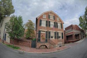 alexandria virginia old wood houses photo