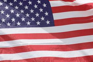 Giant Usa American flag stars and stripes background photo