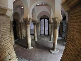 Old Mosque of Bab al-Mardum or Hermitage of Cristo de la Luz. Historic city of Toledo. Spain, 2022