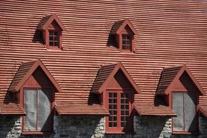 quebec city roofs photo