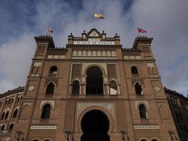 madrid plaza de toros bull fighting historic arena Las ventas photo