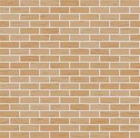 Vector Brick Wall Background. Classic Texture Seamless Pattern Illustration Of Brick Wall