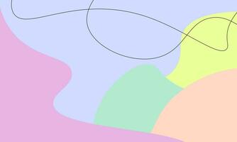 Vector Abstract Background Easter Day Colors