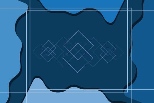 blue color abstract background with line elements vector