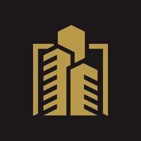 Modern Building Logo vector