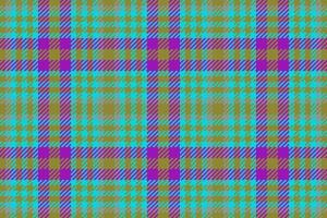 Texture fabric tartan. Seamless pattern plaid. Check vector textile background.