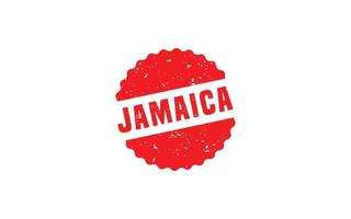 JAMAICA stamp rubber with grunge style on white background vector