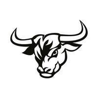 abstract bull logo vector illustrations design icon logo