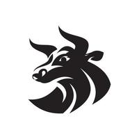 abstract bull logo vector illustrations design icon logo