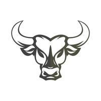 abstract bull logo vector illustrations design icon logo