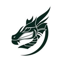 Ilustración de icono de vector de dragón