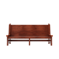 train station wooden bench png