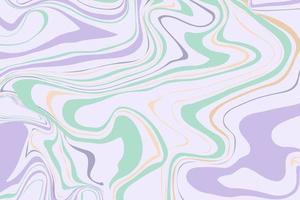 Flat groovy psychedelic background with colorful design vector